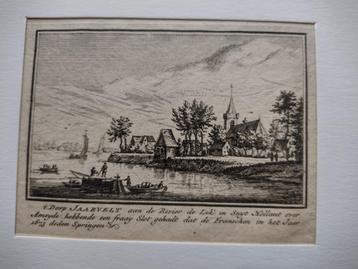 182 Jaarsveld / Jaarvelt Kopergravure 18e Eeuw Zeldzaam !! beschikbaar voor biedingen