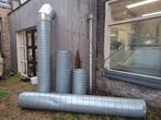 Afzuig Spiraalbuizen Spirobuizen Diameter 40 cm + 4 x bocht, Ophalen, Overige materialen, Gebruikt, Overige typen