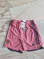 Adidas Leeds United Short - Nieuw met kaartje maat 164, Broek, Adidas, Jongen of Meisje, Nieuw