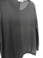 Zwarte blouse trui tuniek Aaiko maat M asymmetrisch, Maat 38/40 (M), Aaiko, Zwart, Ophalen of Verzenden