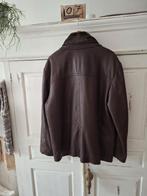 NIEUWE ARMA GEVOERDE LEREN WINTERJAS, Kleding | Heren, Jassen | Winter, Maat 52/54 (L), Bruin, Nieuw, Arma