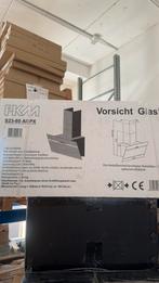 afzuigkap zwart glas schuin 60cm, Witgoed en Apparatuur, Afzuigkappen, Ophalen of Verzenden, Nieuw