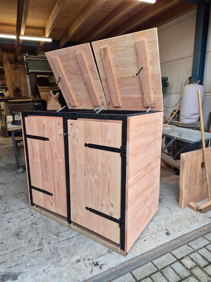 Kliko ombouw douglas, Tuin en Terras, Bergingen en Tuinkasten, Nieuw, Containerberging, Hout, Ophalen