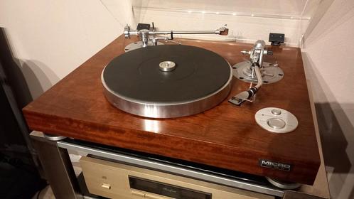 Micro Seiki DDL60 incl MA505 en TA1 tonearm, Audio, Tv en Foto, Platenspelers, Zo goed als nieuw, Platenspeler, Overige merken