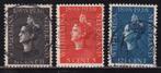 346 - Nederland nvph 310/312 gestempeld , 40jarig, Postzegels en Munten, Postzegels | Nederland, Verzenden, T/m 1940, Gestempeld