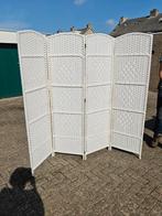 Kamerscherm, wit rotan,, Ophalen, Zo goed als nieuw