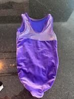 Turnpakje 140, Sport en Fitness, Turnen, Gebruikt, Paars, Turnpak(je), Kindermaat 122 t/m 140