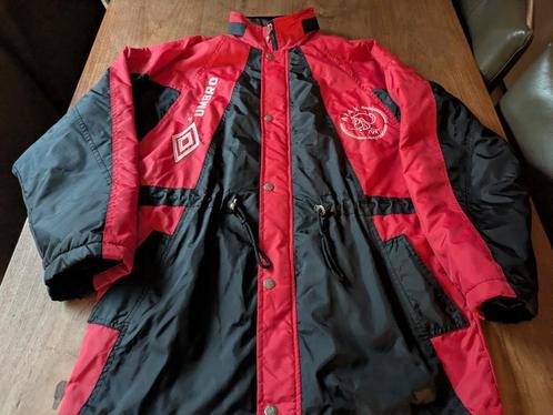 Voetbalshirt Ajax Trainingsjas Vintage Jas 1994 Zeldzaam, Sport en Fitness, Voetbal, Zo goed als nieuw, Shirt, Ophalen of Verzenden