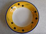 Diep bord 21x5 cm. Olijven Gele rand C.M.S. Made in Italy, Huis en Inrichting, Keuken | Servies, Ophalen of Verzenden, Zo goed als nieuw