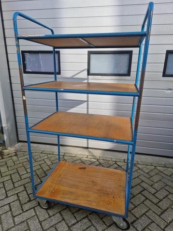 Transportkar Magazijnwagen 186x95x65 cm beschikbaar voor biedingen