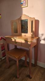 Kaptafel met krukje, Ophalen of Verzenden, Gebruikt, 50 tot 100 cm, Minder dan 100 cm