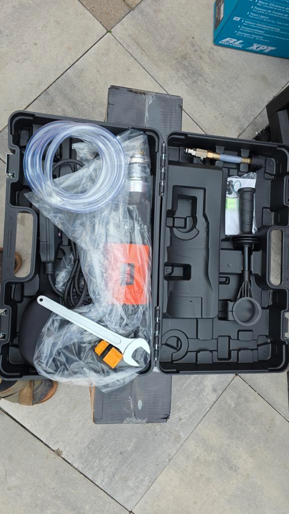 Hyper-Drilling HK-162/2PD Kernboormachine Set, Doe-het-zelf en Verbouw, Gereedschap | Boormachines, Gebruikt, Overige typen, 600 watt of meer