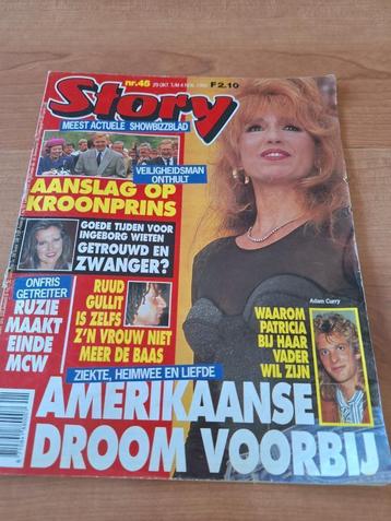 Story 1992 Patricia Paay GTST Gert Jan Dröge Gloria Estefan beschikbaar voor biedingen