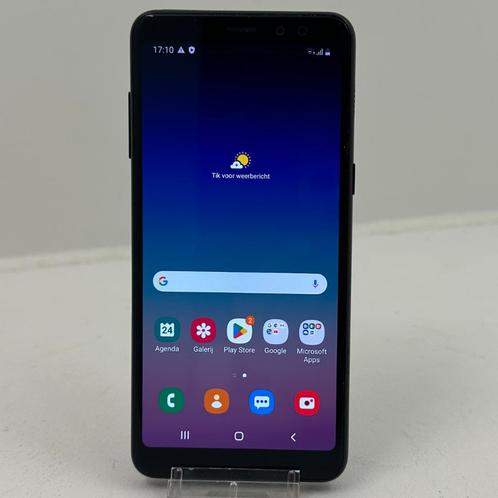 Samsung Galaxy A8 (2018) 32GB Zwart | Android 9 | Met garant, Telecommunicatie, Mobiele telefoons | Samsung, Zo goed als nieuw