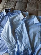 3 mooie heren overhemden maat 42, Blauw, Halswijdte 41/42 (L), Ophalen of Verzenden, Zo goed als nieuw