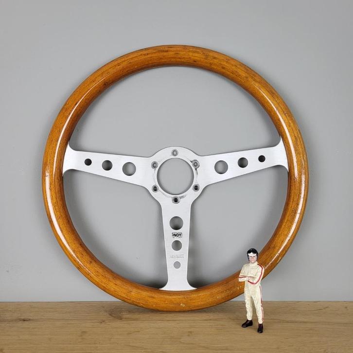MOMO Indy houten stuur (1985) - Classic Steering Wheel Shop, Auto-onderdelen, Dashboard en Schakelaars, Alfa Romeo, Amerikaanse onderdelen