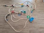 Houten treinbaan, Kinderen en Baby's, Speelgoed | Houten speelgoed, Ophalen, Zo goed als nieuw, Overige typen