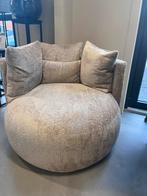 Fauteuil Romy - vast onderstel - Stof: sheep 01, Ophalen, 75 tot 100 cm, Zo goed als nieuw, Stof