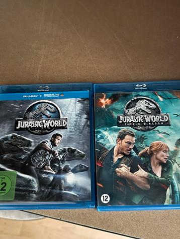 Jurassic World Blu-ray Films (2 stuks) beschikbaar voor biedingen