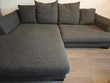 Grijze loungebank