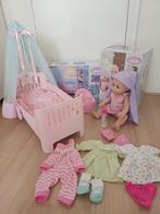 Baby Annabell bed + extras, Kinderen en Baby's, Speelgoed | Poppen, Ophalen of Verzenden, Zo goed als nieuw, Babypop