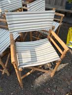 Set van 4 vintage stoeltjes, Ophalen, Zo goed als nieuw, Rotan, Inklapbaar