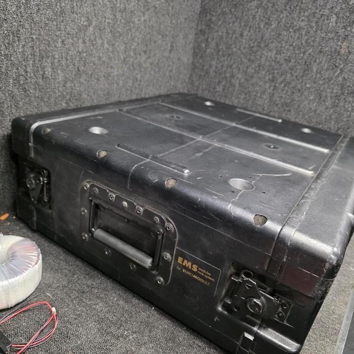 FLIGHTCASE   19 inch   3 HE  voor en achterdeksel, Computers en Software, Computerbehuizingen, Gebruikt, Ophalen of Verzenden