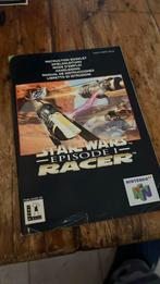 Star wars racer nintendo 64 boekje manual handleiding, Spelcomputers en Games, Games | Nintendo 64, Gebruikt, 1 speler, Racen en Vliegen