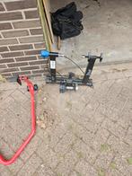 Crivit Fietstrainer + Voorwielsteun, Gebruikt, Ophalen of Verzenden, Metaal, Benen