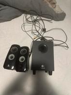 Logitech Speakerset met Subwoofer, Overige merken, Gebruikt, Subwoofer, Ophalen of Verzenden