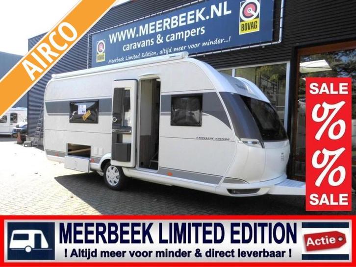 Hobby Excellent Edition 540 WLU 4469,=KORTING THULE&, Caravans en Kamperen, Caravans, tot en met 4, 1250 - 1500 kg, Rondzit, Hobby