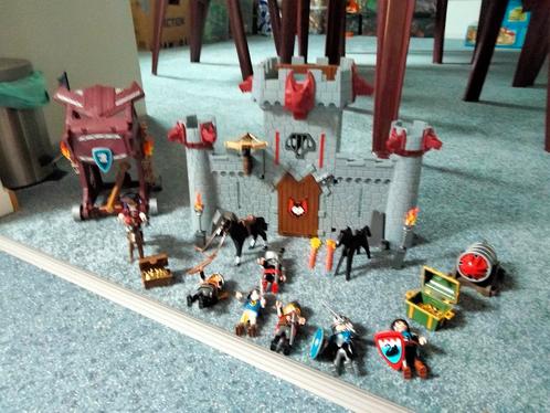 Meeneem soldaten burcht met stormram van Playmobil., Kinderen en Baby's, Speelgoed | Playmobil, Zo goed als nieuw, Ophalen of Verzenden