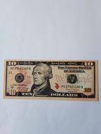 10 dollar 2017 usa unc kk f.1.7, Ophalen of Verzenden, Noord-Amerika
