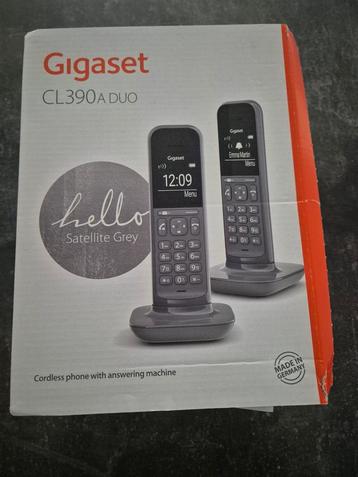 Gigaset CL390 A Duo - Donkergrijs - Nieuw! beschikbaar voor biedingen