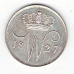 25-1666 Nederland 10 cent 1827U, Verzenden, Zilver, 10 cent, Koning Willem I