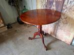 Klassieke Engelse til top bijzettafel, wijntafel, whiskey, Antiek en Kunst, Ophalen of Verzenden