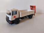 Conrad MAN F2000 2 as bakwagen met Atlas kraan, Hobby en Vrije tijd, Modelauto's | 1:50, Ophalen of Verzenden, Zo goed als nieuw