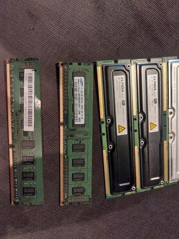 Ram en cpu te koop  beschikbaar voor biedingen