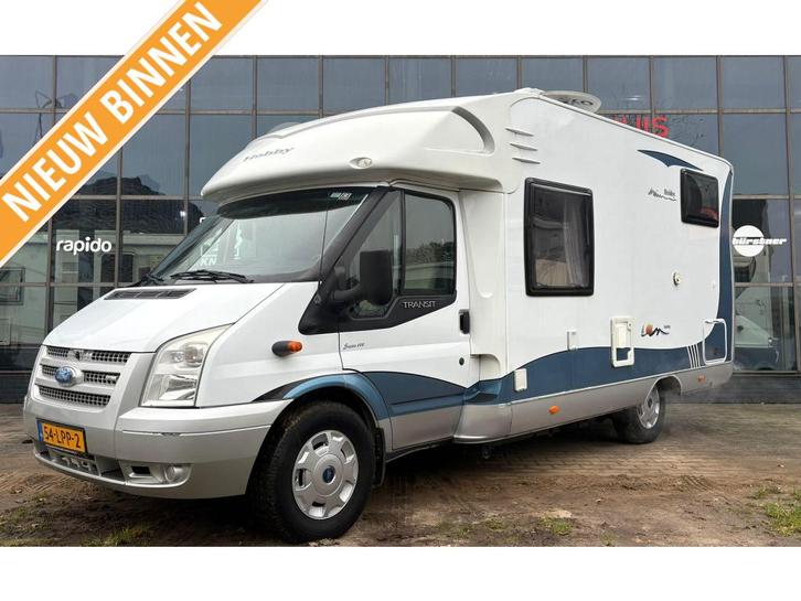 Hobby Siesta 600 Airco,Vastbed,XLGarage, Caravans en Kamperen, Campers, Bedrijf, tot en met 4, Half-integraal, Hobby, Ford, Diesel
