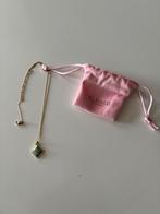 My Bendel Gouden Ketting met Jade Hanger - Nieuw, Overige voorstellingen, Nieuw, Ophalen of Verzenden, Steen of Mineraal