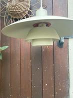 Hanglamp Poulsen wit vintage retro midcentury ph 4/3 €195, Gebruikt, 50 tot 75 cm, Ophalen of Verzenden, Metaal