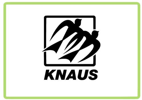 Knaus caravan en camper sticker, Verzamelen, Stickers, Nieuw, Overige typen, Verzenden