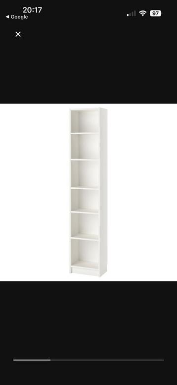 Boeken kast billy ikea 28x40x202 cm - afbeelding 1