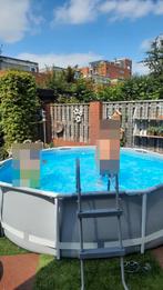 Zwembad Intex Prism Frame Set, Rond 3,05m met zandfilterpomp, Ophalen, Rond, Zo goed als nieuw, Opzetzwembad
