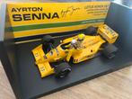 Ayrton Senna Taxi riding on Satoru Nakajima Lotus 99T 1:18, Ophalen, Zo goed als nieuw, MiniChamps