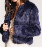 Faux fur coat (Forever 21), Kleding | Dames, Forever 21, Nieuw, Blauw, Ophalen of Verzenden