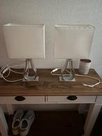 Te koop 2 complete schemerlampen, Huis en Inrichting, Lampen | Tafellampen, Ophalen, Minder dan 50 cm