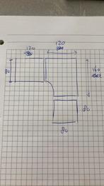 Ahrend Hoekbureau 240x240, Huis en Inrichting, Bureaus, Ophalen, Gebruikt, Bureau