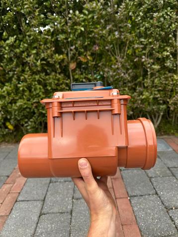 Ontstoppingsstuk RVS Keerklep PVC 110mm - NIEUW! beschikbaar voor biedingen