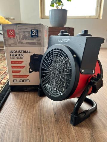 4x Eurom industrial heater EK2K round beschikbaar voor biedingen